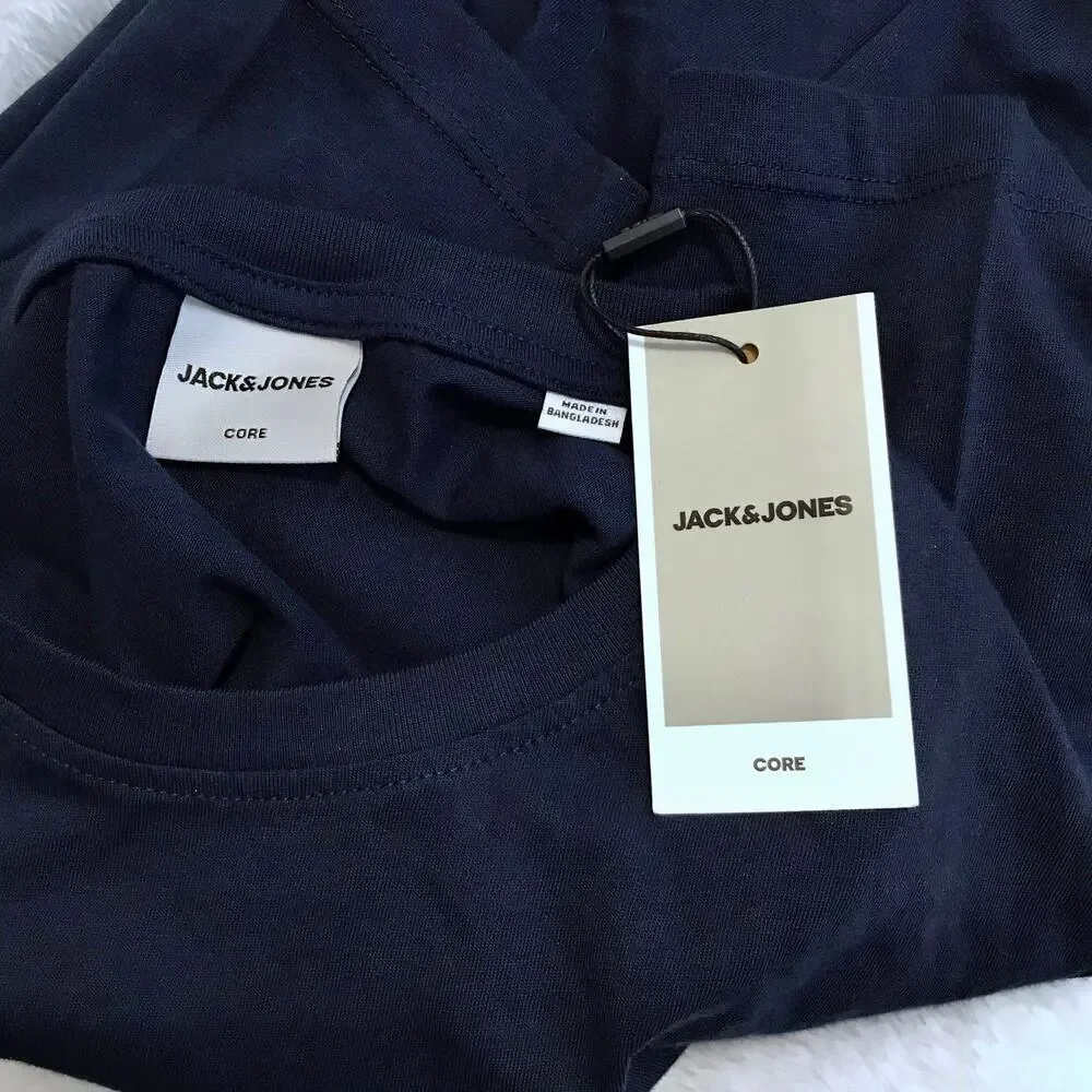 Jack & Jones Core NWT Short Sleeves Graphic Shirt Men S